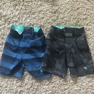Abercrombie Kids boys swim suits 5/6t